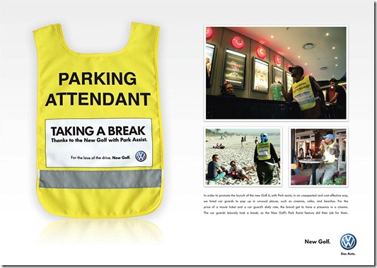 VW Golf 6: Park Assist gives parking attendants a day off