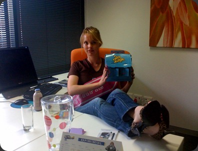 Steri Stumpie Desk Invasion Challenge