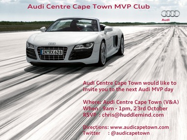 Audi Cape Town MVP day V2